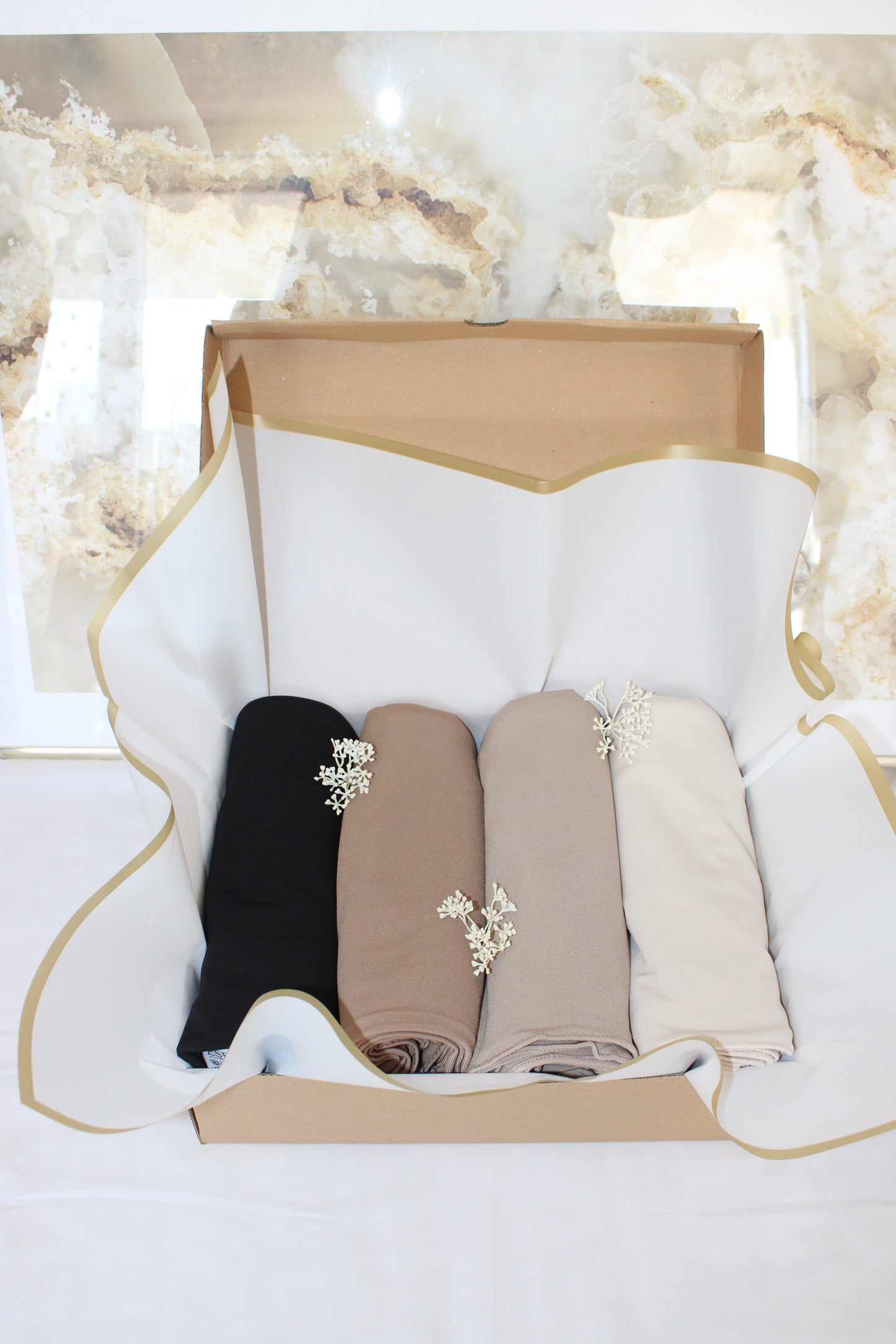 Box 4 Hijabs Jersey Premium